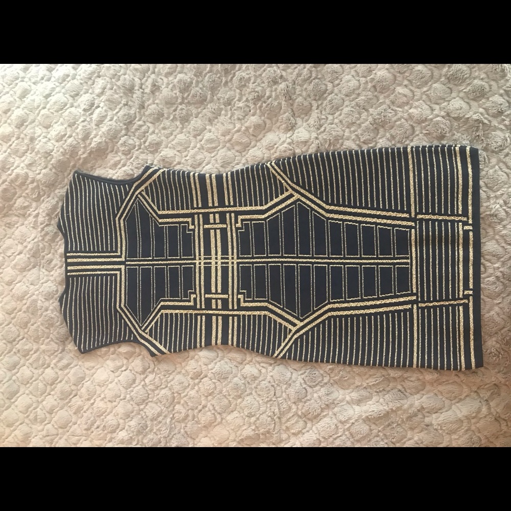 Topshop Art Deco Dress - Picture 5 of 5